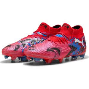 PUMA - FUTURE 8 ULTIMATE PLAYMAKERS FG - Voetbalschoenen - Blauw/Zwart/Rood