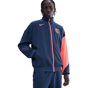 FC Barcelona - Trainingsjack - Midnight Navy/Bright Mango - Academy Pro