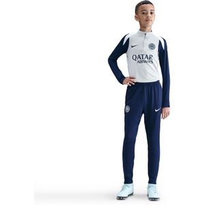 Nike Inter Milan Strike Trainingspak 1/4-Zip 2025-2026 Kids Lichtgrijs Donkerblauw Wit