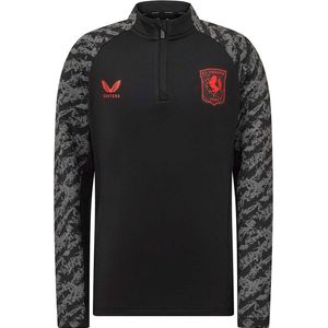 Castore FC Twente Trainingstrui 1/4-Zip 2025-2026 Kids Zwart