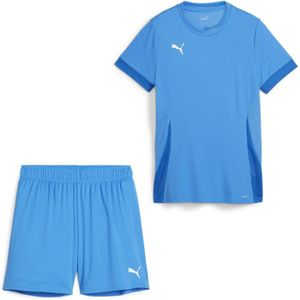 PUMA teamGOAL Matchday Voetbaltenue Dames Blauw Wit