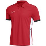Nike - Academy 25 - Polo - Rood Zwart Wit