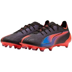 PUMA Ultra 6 Ultimate Relentless Gras Voetbalschoenen (FG) Zwart Rood Blauw