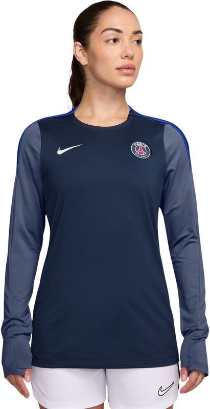 Nike - Paris Saint-Germain Strike Crew - Sweater - Donkerblauw - Dames