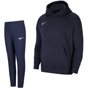 Nike Park 20 Fleece Hoodie Trainingspak Kids Donkerblauw