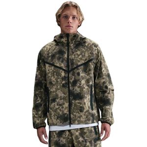 Nike - Sportswear Tech Woven Jack - Olijfgroen - Jack