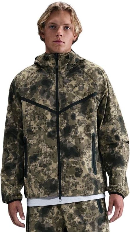 Nike - Sportswear Tech Woven Jack - Olijfgroen - Jack