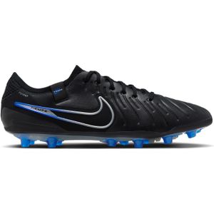 Nike Tiempo Legend 10 Elite Kunstgras Voetbalschoenen (AG) Zwart Blauw