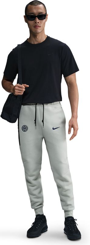 Nike - Inter Milan Tech Fleece - Joggingbroek - Lichtgrijs Donkerblauw - 2025-2026