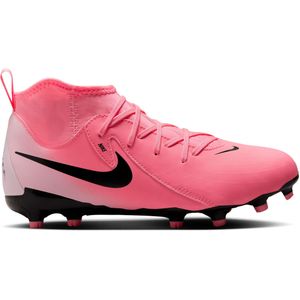 Nike Phantom Luna II Academy Gras / Kunstgras Voetbalschoenen (MG) Kids Felroze Lichtroze Zwart