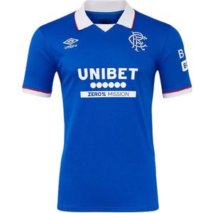 Umbro Rangers FC 2025/26 Home Shirt - Blauw- Heren, Blauw