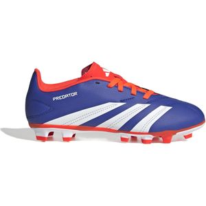 adidas Predator Club Gras / Kunstgras Voetbalschoenen (MG) Kids Blauw Wit Rood