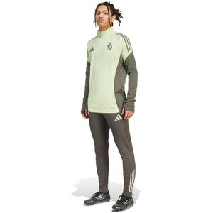adidas Real Madrid Trainingspak 1/4-Zip 2025-2026 Lichtgroen Grijs