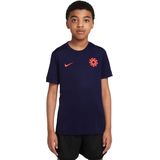 Nike - Erling Haaland Academy 25 - Trainingsshirt - Donkerblauw - Felrood