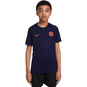 Nike - Erling Haaland Academy 25 - Trainingsshirt - Donkerblauw - Felrood