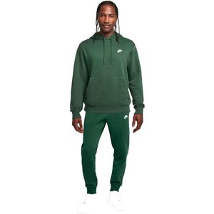 Nike Sportswear Club Fleece Hoodie Trainingspak Donkergroen Wit