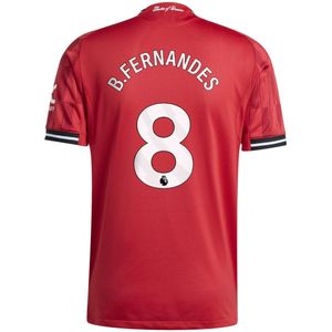 adidas Manchester United B.Fernandes 8 Thuisshirt Authentic 2025-2026