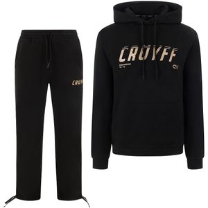 Cruyff League Joggingpak Hooded Zwart