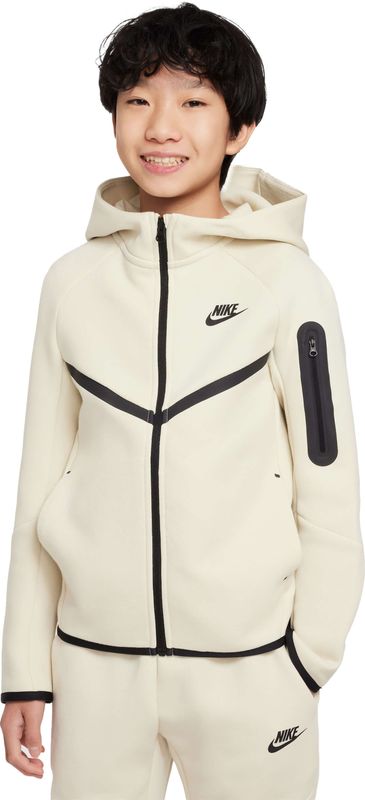 Nike - Tech Fleece - Vest - Gebroken Wit Zwart