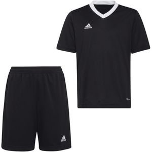 adidas Entrada 22 Trainingsset Kids Zwart Wit