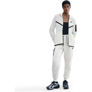 Nike Sportswear Tech Fleece Trainingspak Full-Zip Dames Gebroken Wit Zwart