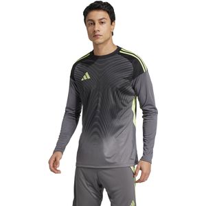 adidas - Tiro 25 Competition - Keepersshirt - Grijs Zwart Lichtgroen - Lange Mouwen