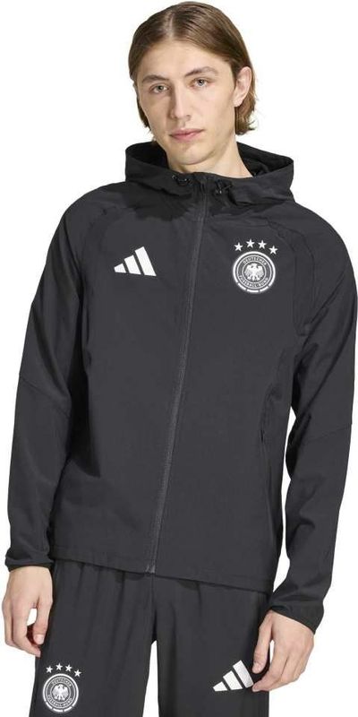 adidas Duitsland Tiro Travel Vest 2026-2028 Zwart
