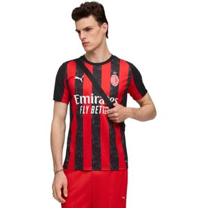 Puma - AC Milan Replica Thuis T-shirt - Rood & Zwart - Polyester
