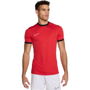 Nike - Academy 25 - Trainingsshirt - Rood Zwart Wit
