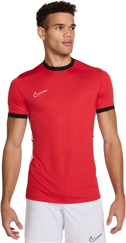 Nike - Academy 25 - Trainingsshirt - Rood Zwart Wit