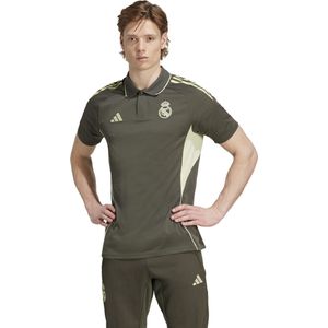 adidas Real Madrid Polo 2025-2026 Grijs Lichtgroen