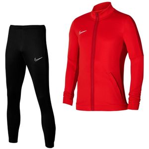 Nike Dri-FIT Academy 23 Full-Zip Trainingspak Kids Rood Wit