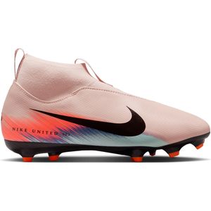 Nike Zoom Mercurial Superfly 10 Academy Gras / Kunstgras Voetbalschoenen (MG) Kids Roze Blauw Turquoise