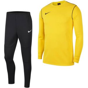 Nike Park 20 Crew Trainingspak Kids Geel Zwart