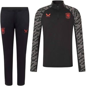 Castore FC Twente Trainingspak 1/4-Zip 2025-2026 Zwart