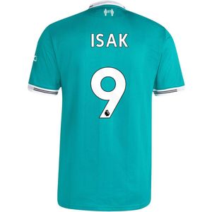 adidas Liverpool Isak 9 Derde Shirt Authentic 2025-2026