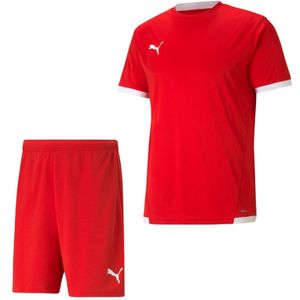 PUMA teamLIGA Trainingsset Rood Wit