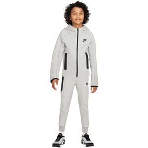 Nike Tech Fleece Sportswear Trainingspak Kids Lichtgrijs Zwart