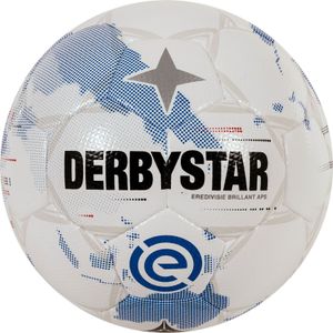 Derbystar Eredivisie Brillant Voetbal Wit Lichtblauw Zwart