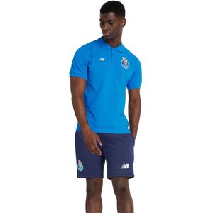 New Balance FC Porto Polo Zomerset 2024-2025 Blauw Donkerblauw Wit