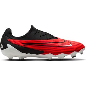 Nike Phantom GX Pro Gras Voetbalschoenen (FG) Zwart Felrood Wit