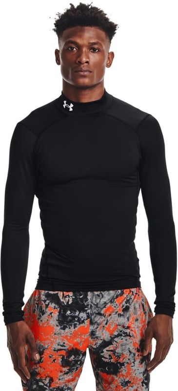 Under Armour Cold Gear Armour Compressieshirt Zwart