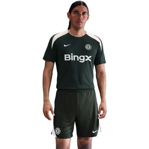 Nike Chelsea Strike Trainingsset 2025-2026 Donkergroen Wit