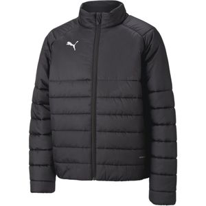 PUMA TeamLIGA Padded Jas Kids Full-Zip Zwart