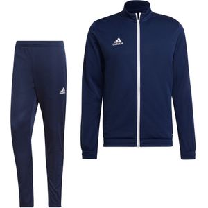 adidas Entrada 22 Full-Zip Trainingspak Donkerblauw