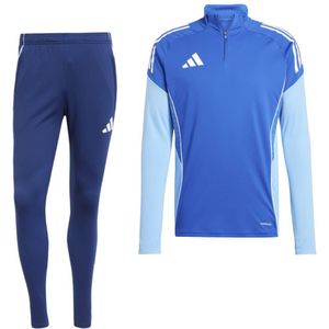 adidas Tiro 25 Competition Trainingspak 1/4-Zip Blauw Lichtblauw Donkerblauw