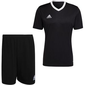 adidas Entrada 22 Trainingsset Zwart Wit