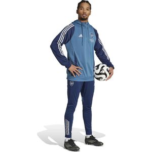 adidas Arsenal Track Trainingspak Hooded 2025-2026 Blauw Donkerblauw Wit