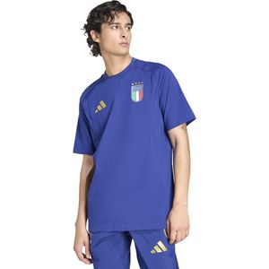 adidas Italië Tiro Travel T-Shirt 2026-2028 Blauw