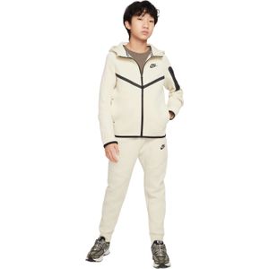 Nike Tech Fleece Sportswear Trainingspak Kids Gebroken Wit Zwart